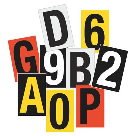 Reflective Decals 25Pk - 4 Inch